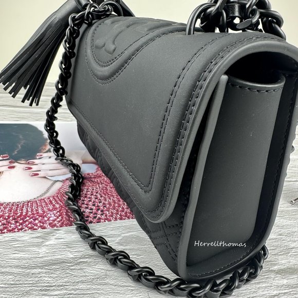NWOT Tory Burch SMALL FLEMING MATTE CONVERTIBLE SHOULDER BAG - Picture 8 of 14